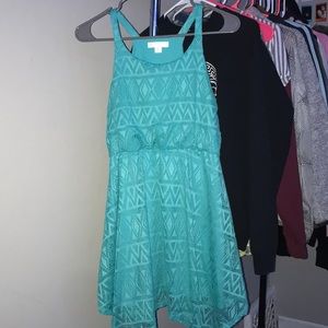 Xhilaration/ target teal summer dress